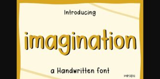 Imagination Font Poster 1