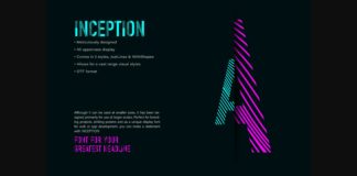 Inception Font Poster 1