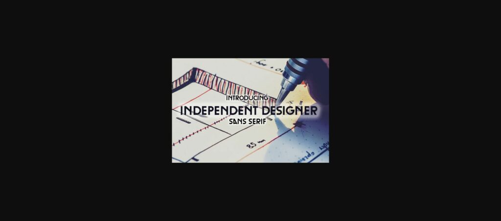 Independent Designer Font Poster 1