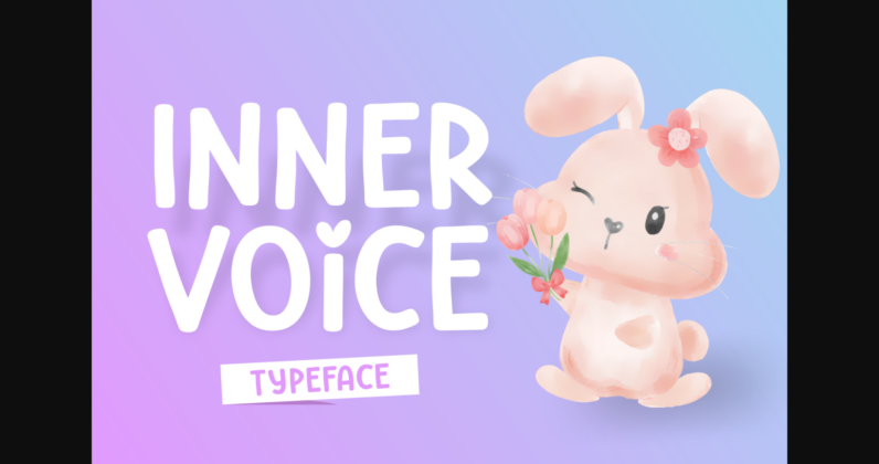 Inner Voice Font Poster 3