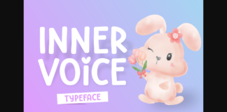 Inner Voice Font Poster 1