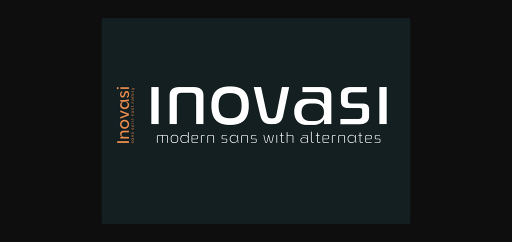 Inovasi Sans Font Poster 5