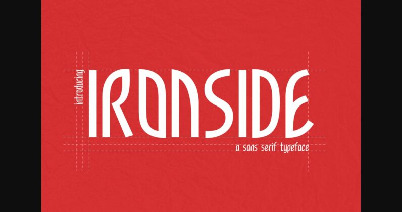 Ironside Font Poster 3