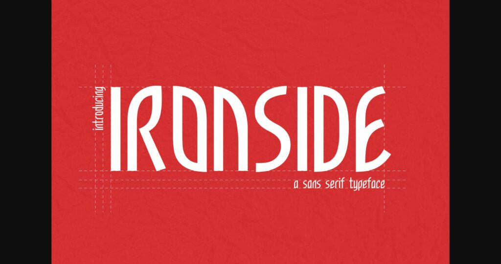 Ironside Font Poster 1