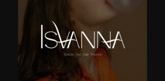 Isvanna Font Poster 1