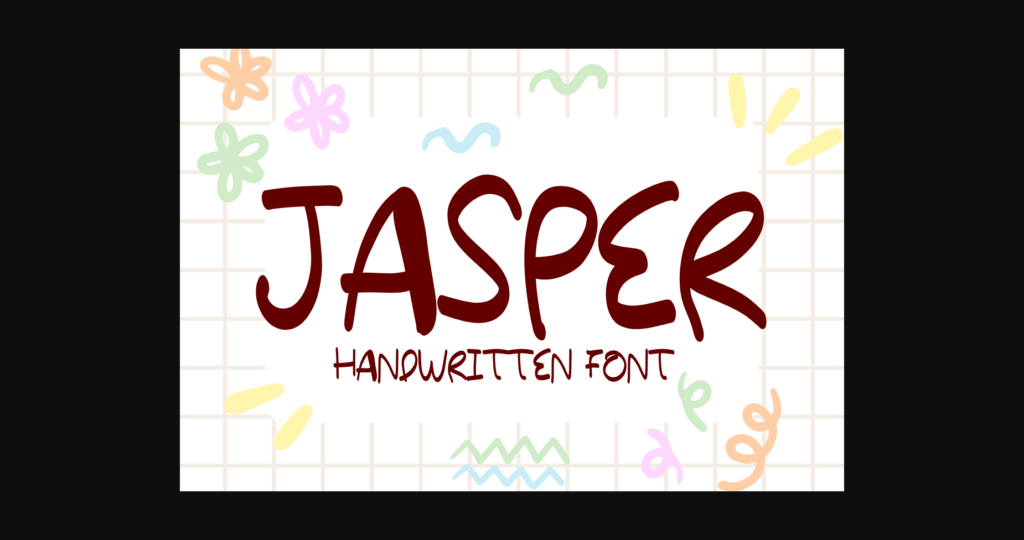 Jasper Font Poster 1