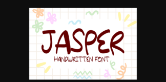 Jasper Font Poster 1