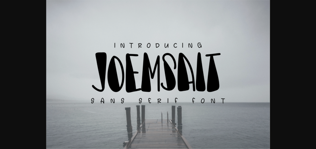 Joemsait Font Poster 3