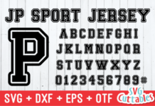 JP Sport Jersey Fonts