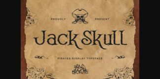 Jack Skull Font Poster 1