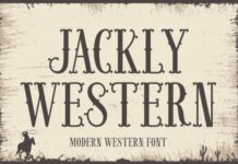 Jackly Western Font