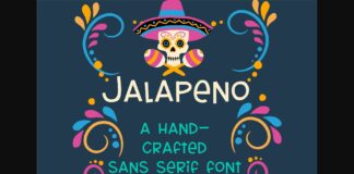 Jalapeno Font Poster 1