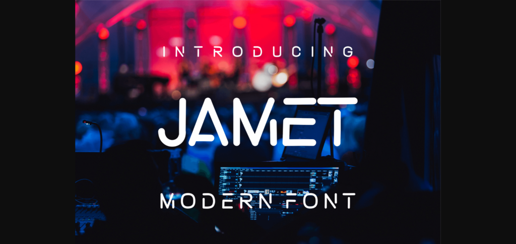 Jamet Font Poster 3