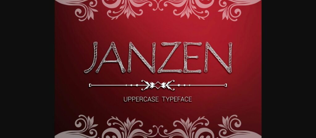 Janzen Font Poster 3