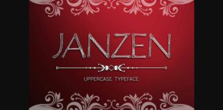 Janzen Font Poster 1