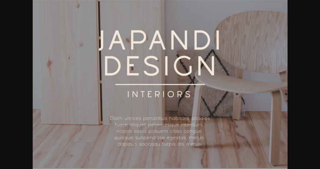 Japandi Font Poster 5