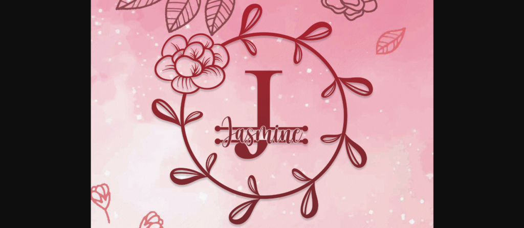 Jasmine Font Poster 1