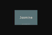 Jasmine Font Poster 1