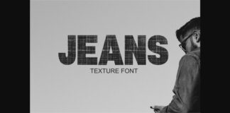 Jeans TM Font Poster 1