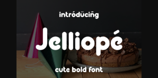 Jelliope Font Poster 1