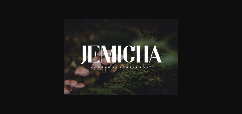 Jemicha Font Poster 3