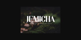 Jemicha Font Poster 1