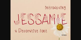 Jessamie Font Poster 1