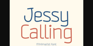 Jessy Calling Font Poster 1