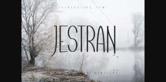 Jestran Font Poster 1