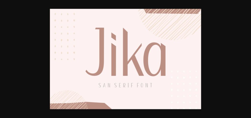 Jika Font Poster 3