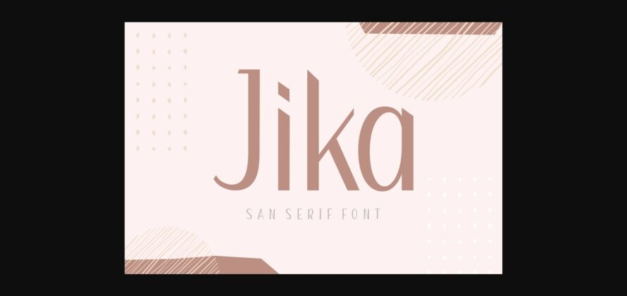 Jika Font Poster 3