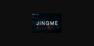 Jingme Font Poster 1