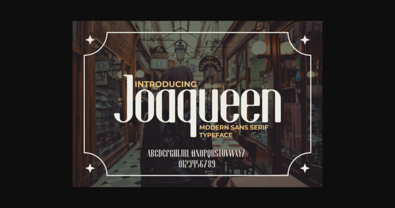 Joaqueen Font Poster 3