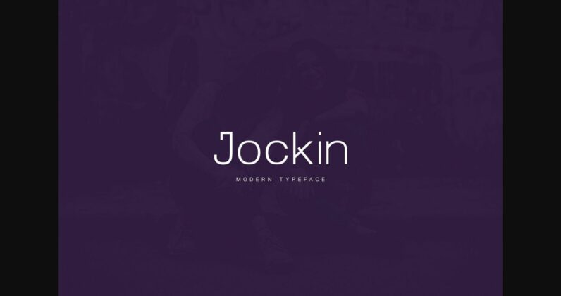 Jockin Font Poster 1