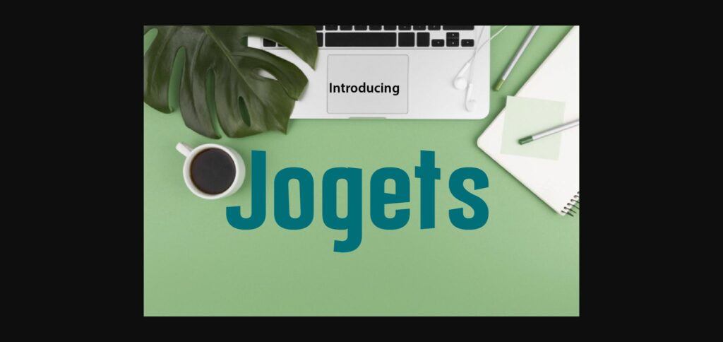 Jogets Font Poster 1