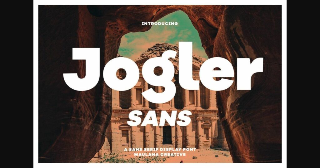 Jogler Font Poster 3