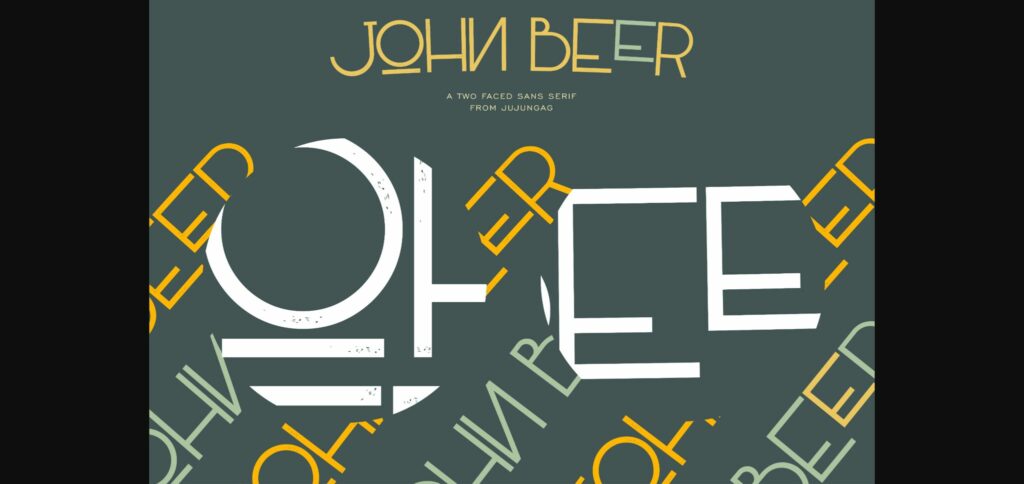 John Beer Font Poster 7