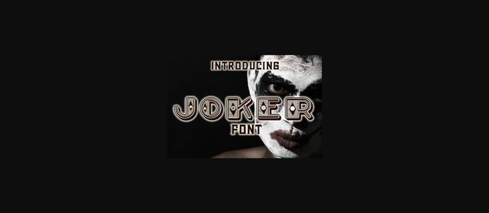 Joker Font Poster 3