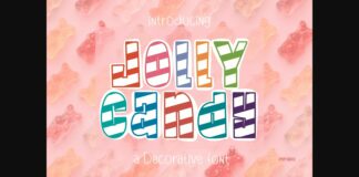 Jolly Candy Font Poster 1