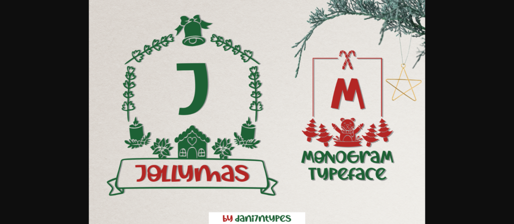 Jollymas Font Poster 3