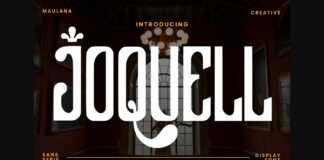 Joquell Font Poster 1