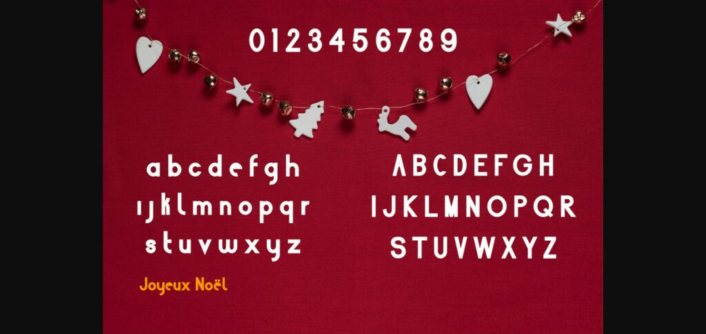 Joyeux Noël Font Poster 6