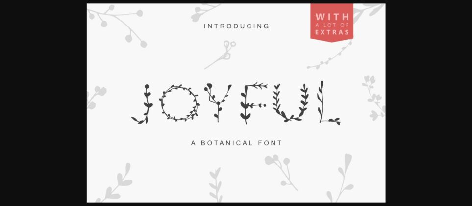 Joyful Font Poster 3