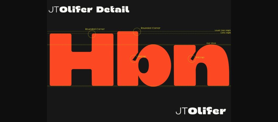 Jt Olifer Font Poster 10