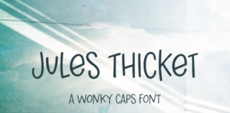 Jules Thicket Font