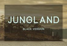 Jungland Black Font