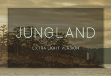 Jungland Outline Extra Light Font