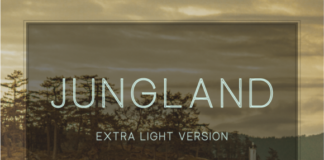 Jungland Outline Extra Light Font