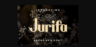 Jurifa Font Poster 1