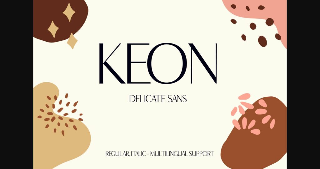 Keon Font Poster 3